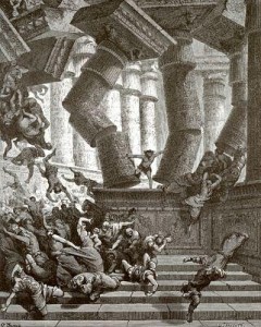 Самсон разрушает храм