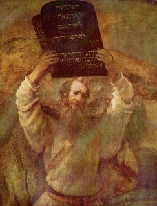 Моисей со скрижалями Завета