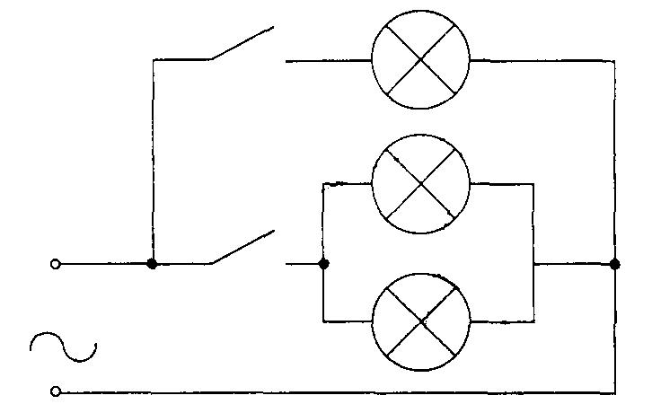 Схема цепи люстры. Схема подключения 3 ламповой люстры. Схема подключения двухрожковой люстры. Принципиальная электрическая схема лампочки с выключателем. Схема подключения трёхламповой люстры.
